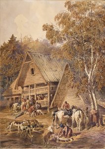 ハンツマン、1863 作： Pyotr Petrovich Sokolov