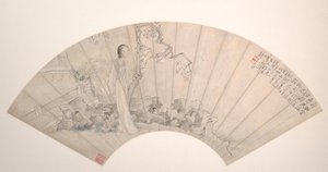 1876年の日付の美しさ。 作： Qian Huian