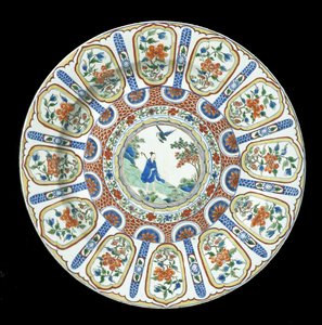 大型の伊万里料理、康西時代、1662-1722年（磁器）