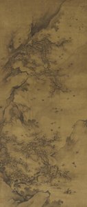 17世紀から18世紀後半の崖に寄り添う鳥