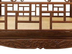 黃花里六柱天蓋ベッドの詳細、嘉嘉年間清代（木材）（469034も参照 作： Qing Dynasty Chinese School