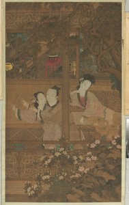 紅楼夢（絹本・墨・彩色）
