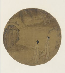 秦（zither）を持つ2人の女性