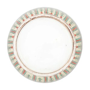 ファミーユ・ヴェルテ「三国志」ルーロー花瓶（陶器 作： Qing Dynasty   Kangxi Period Chinese School