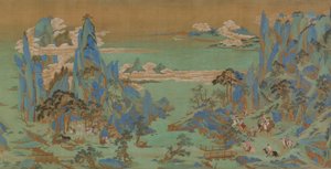 明皇の四川への旅」フリーア美術館