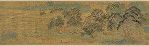 桃の花の春 作： Qiu Ying