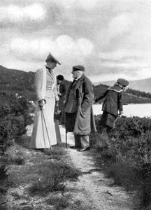 ビクトリア王女1868〜1935年、1908年。