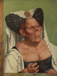 老女醜い公爵夫人c。 1513 作： Quentin Massys or Metsys