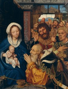 賢者の崇拝、1526年。