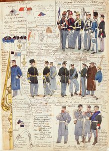 イタリア王国の制服とバッジ（クイント・チェンニ著、カラー版