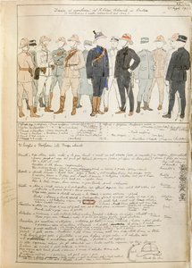 エリトリアに駐留するイタリア王国植民地軍の王立部隊の制服（カラー版、Quinto Cenni撮影 作： Quinto Cenni