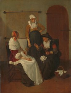 秘密のチャット 作： Quiringh Gerritsz. van Brekelenkam