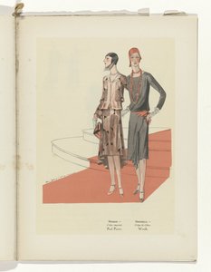 Art - Taste - Beauty、フェミニンなエレガンスのリーフレット、1929 年 3 月、No. 103、9 年目、p. 23 作： R. Drivon