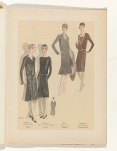 Art - Taste - Beauty、フェミニンエレガンスのリーフレット、1928 年 11 月、No. 99、9 年目、p. 19