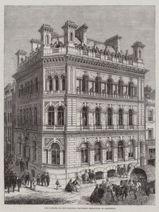 EastcheapのNational Provident Institutionの新しいオフィス 作： R. Dudley