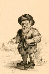 ベルトールデ、ロンバルディアのアルボイヌス王の首相、1821年。 作： R. Page
