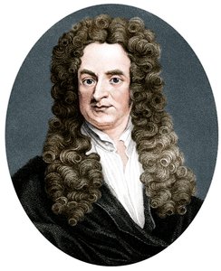 アイザックニュートン、イギリスの数学者、天文学者、物理学者、1818年 作： R. Page