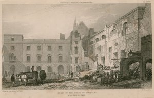 貴族院の遺跡、ウェストミンスター、ロンドン 作： R. W. Billings