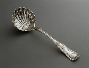 ピアスレードル、c。 1825-1846（シルバー） 作： R. and W. Wilson