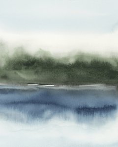 穏やかな抽象風景