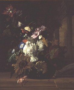 花瓶 作： Rachel Ruysch