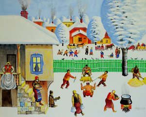 クリスマスツリー、2006年（キャンバスに油彩）
