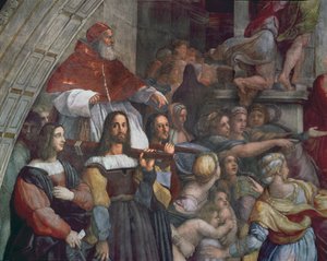 寺院からのヘリオドロスの追放 作： Raffaello Sanzio Raphael