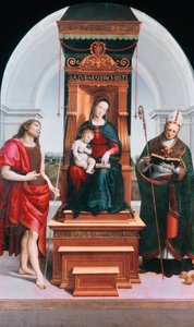 Ansidei Madonna、1505 作： Raffaello Sanzio Raphael