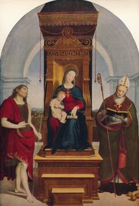 マドンナデッリアンディディ、1505年、1915年 作： Raffaello Sanzio Raphael