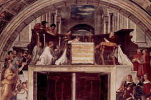 ボルセナのミサ、1512 作： Raffaello Sanzio Raphael