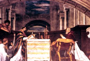 ボルセナのミサの詳細、1512 作： Raffaello Sanzio Raphael