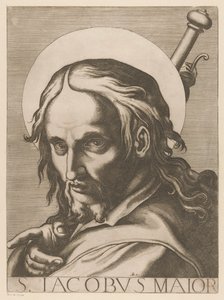 Meerdere のセントジェームス St. James the Greater (オブジェクトのタイトル) Christ, Mary en de twaalf apostelen (シリーズタイトル) 聖使徒大学（シリーズタイトル） 作： Raffaello Schiaminossi