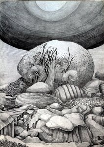 石の卵 作： Raimondo Gambino
