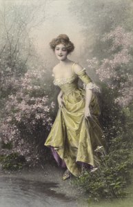 黄色の女の子 作： Raimund Ritter Von Brennerstein Wichera