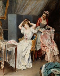 ラトワレ、1890年〜1900年頃 作： Raimundo de Madrazo y Garreta