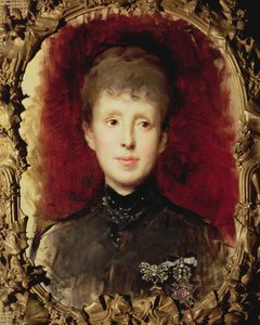 ハプスブルクのマリークリスティン、1887年 作： Raimundo de Madrazo y Garreta