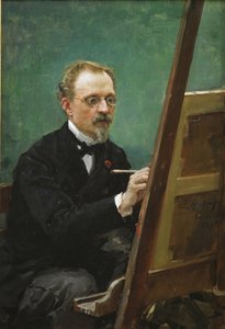 Federico de Madrazo (1815-1894) の肖像 - Peinture of Raimundo de Madrazo y Garreta (1841-1920) 作： Raimundo de Madrazo y Garreta