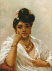 マラバル美容 作： Raja Ravi Varma