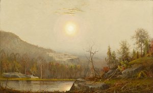 日の出 作： Ralph Albert Blakelock