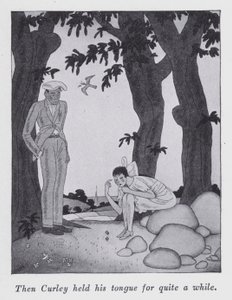 アニータ・ルース著「But Gentlemen Marry Brunettes」のイラスト（リトグラフ版 作： Ralph Barton
