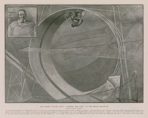 最新の自転車競技の偉業（エングレービング 作： Ralph Cleaver