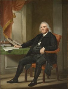 アブラハム ダベンポート (1715/16-1789)、学士号 1732年、MA 1735年 作： Ralph Earl