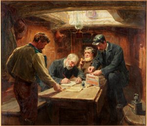 免税、1896 作： Ralph Hedley