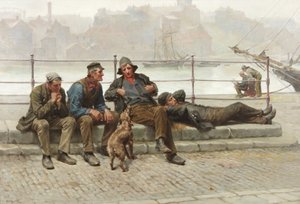 仕事がないか何もしていない 作： Ralph Hedley