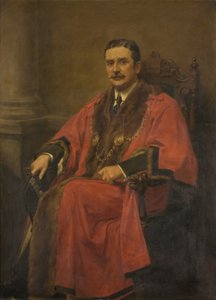 アルダーマンジョンロバートローソン、JPの肖像 作： Ralph Hedley