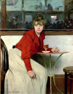 バーのチカ 作： Ramon Casas i Carbo