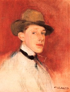アルフォンソ13世（またはアルフォンス・ド・ブルボン）の肖像画のための習作（1886～1941年）、詳細 作： Ramon Casas i Carbo