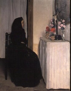 未亡人 作： Ramon Casas i Carbo