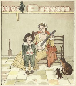狂犬の死に関するエレジー 作： Randolph Caldecott