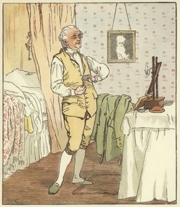 狂犬の死に関するエレジー 作： Randolph Caldecott